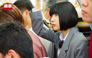 このＪＫ痴漢物、女の子清楚かわいい上に駅弁で中出しててエッロｗｗｗ 9