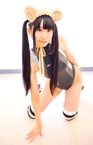 画像：さらさらツインテールが似合う貧乳顔でこの肉々しい体はギャップエロスですなw 17枚