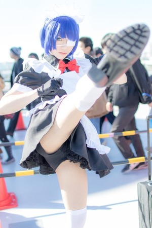 画像：【清楚系ビッチ】JKにバニーにメイド！このレイヤーさん顔面偏差値高いっすwww 12枚