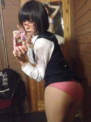 黒髪ちっぱいロリボディ・藤崎ルキノの性的すぎる自撮り！ 5