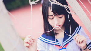 【清楚系】JKの制服エロス！夏の日差しでこそ輝く透明感がある！ 8