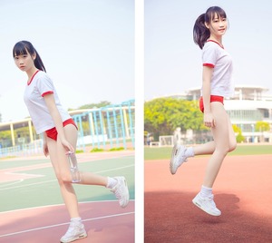 画像：清楚コスプレイヤーの体操服ブルマコスが爽やかエロスでイ！ 12枚