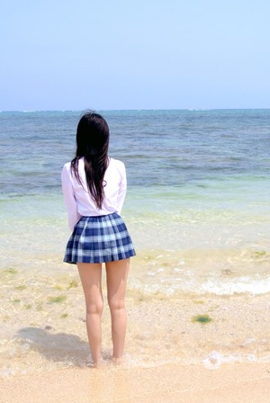 【清楚系ビッチ】爽やかロングヘア美少女がアナルぺろぺろ舐めるとか最高だなwww 7