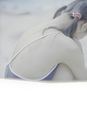 【清楚系】スク水少女のエロスを見事に切り取ったフェチエロ画像！