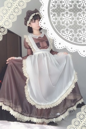 透け透けも良し！ランジェリーも良し！メイドコーデなエロエロコスプレ！ 12