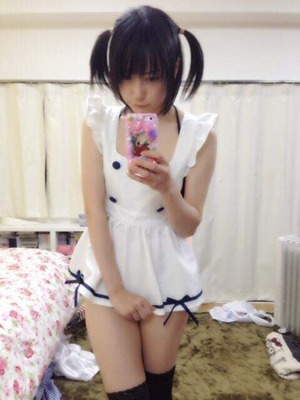 黒髪ちっぱいロリボディ・藤崎ルキノの性的すぎる自撮り！ 13