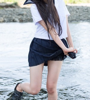 画像：【清楚系】おもわずグっとくる制服女子の青春エロス画像！ 25枚