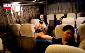 夜行バスで隣に座った男に犯されるＪＫの悲壮感ぐうしこセクロス！ 5