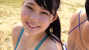 新世代Ｊカップグラドル２人が共演したマニアにはたまらないＩＶがしゅごいｗｗｗオフショあり！ 8