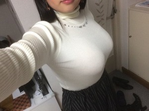  やわらかたゆんたゆん！おっぱいニットは冬のオッパイ成分↑↑アイテム！ 12