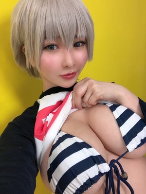 すんごいパイズリしそうｗｗｗ爆乳ちゃんのおっぱいアピールエロ自撮り！ 4