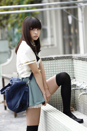 【清楚系JK】清潔感とか透明感が最高な美少女エログラビア画像！ 14