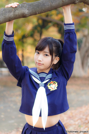 【清楚系ビッチ】清潔感とエロスが同居した制服JKのグっとくる画像！ 3