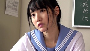 ポニーテールとセーラー服。クラスメートと校内青春セクロス！
