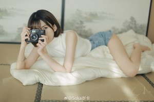 ビッチ感↑↑なデニムホットパンツ女子のエロい下半身画像！ 9
