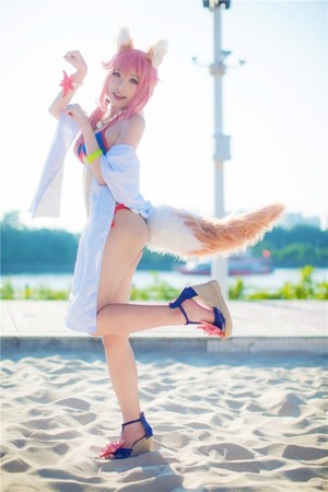画像：【清楚系ビッチ】おっぱいデカくてカワイイコスプレイヤーの自撮りとエロコスw 11枚