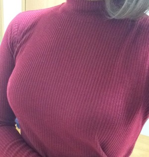モミモミしまくりたい！やわらかニットのオッパイエロス画像！ 16