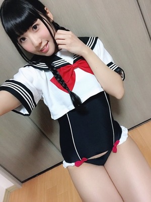 【清楚系ビッチ】エロコス、エロ水着でサービス自撮りしてるSNS女子画像！ 3