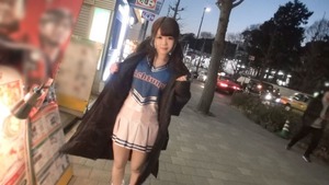 チアガール衣装が似合うロリ巨乳ちゃんとのコスプレセクロスが抜けるwww 3