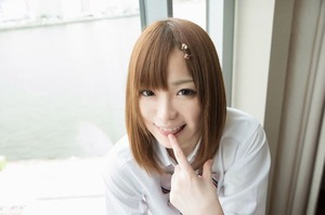 【清楚系ビッチ】キュート系美少女のにこにこ笑顔なフェラチオ奉仕がイイ!