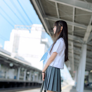 【清楚系ビッチ】即ハメ願望不可避なJKの清楚エロス画像！ 2