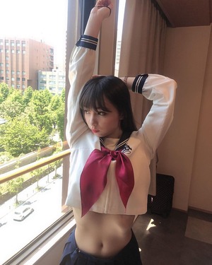 管理人がグッときた制服美少女の恥じらい誘い受けエロスｗｗｗ 4