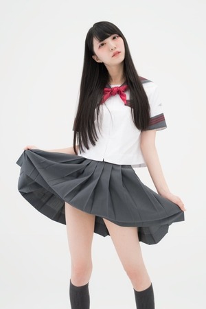 黒髪ロングな美少女のバニーメイドさんがぐうかわwwww 21