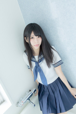 【清楚系ビッチ】清潔感とエロスを兼ね備えてるJKエロス画像！ 22