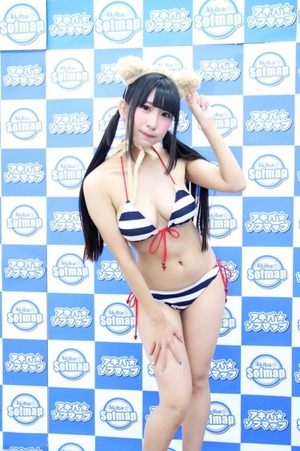 画像：さらさらツインテールが似合う貧乳顔でこの肉々しい体はギャップエロスですなw 6枚
