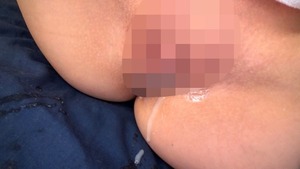 【清楚系ビッチ】着エロアイドル顔の細身巨乳美少女がロリコーデで中出し３Ｐｗｗｗ 9