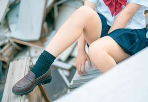 エロい下半身しやがってｗｗｗ制服女子のお尻とふとももエロスｗｗｗ 12
