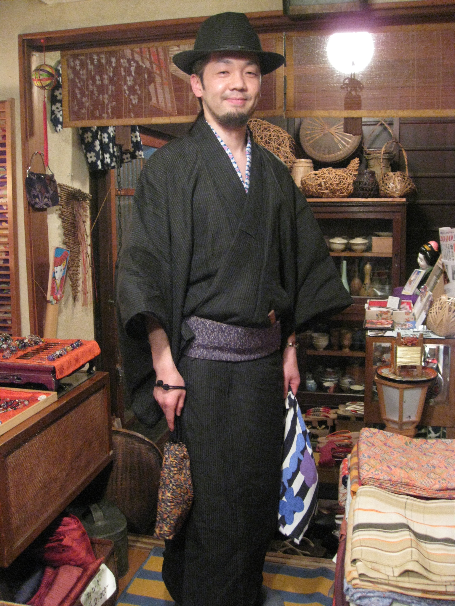 狂人 マント 到着 男性 着物 帽子 Luisyangelmoda Com