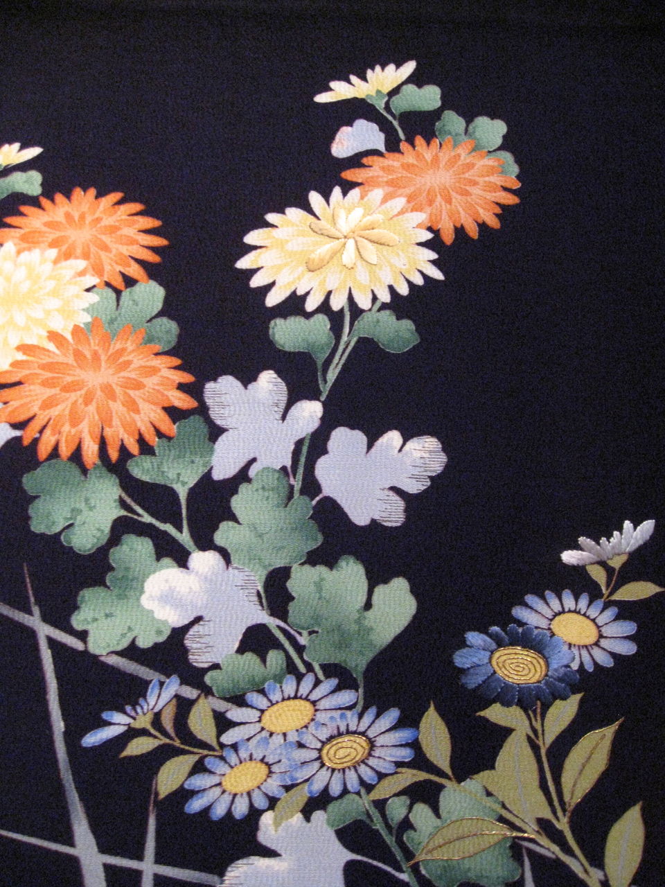 稲穂に鶏・菊花染丸帯！！ : 正尚堂 すごろく空間 