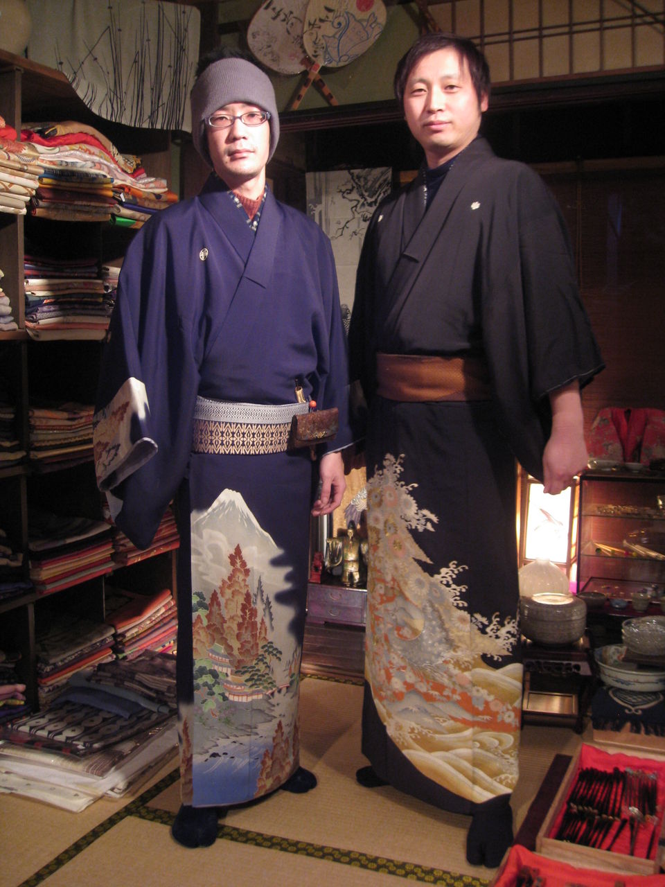 黒留袖 男着物に 正尚堂 すごろく空間 黒留袖 男着物に 正尚堂 すごろく空間