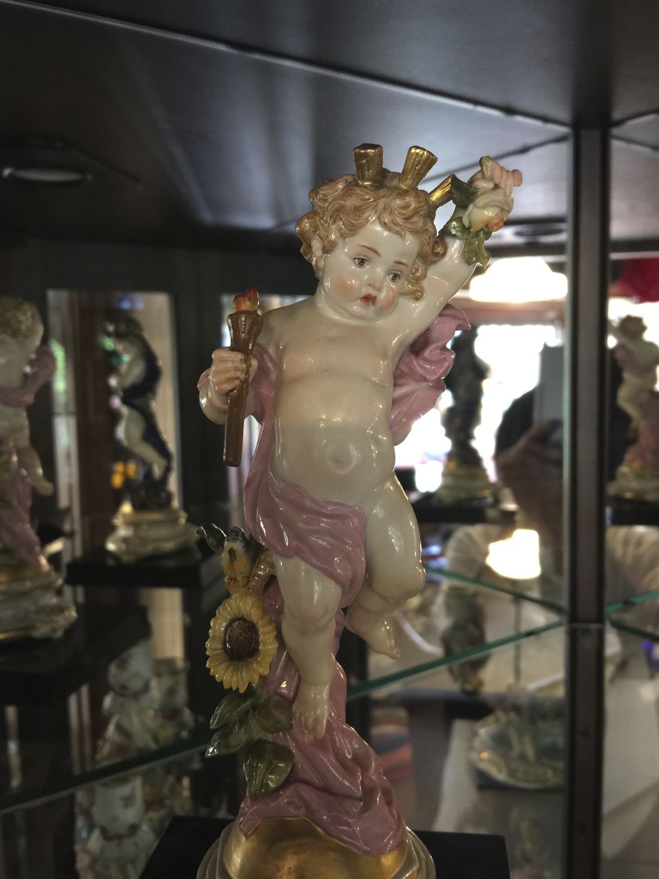 超貴重マイセンMeissen フィギュリン 矢を研ぐ天使たち 超貴重マイセン