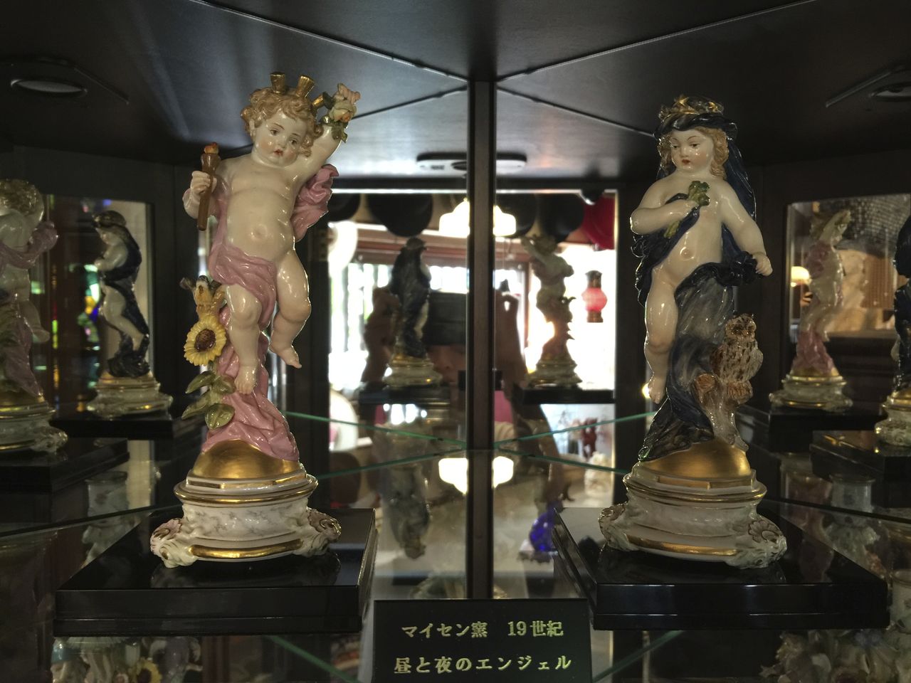 19世紀マイセン窯『昼と夜のエンジェル』 : 正尚堂 すごろく空間