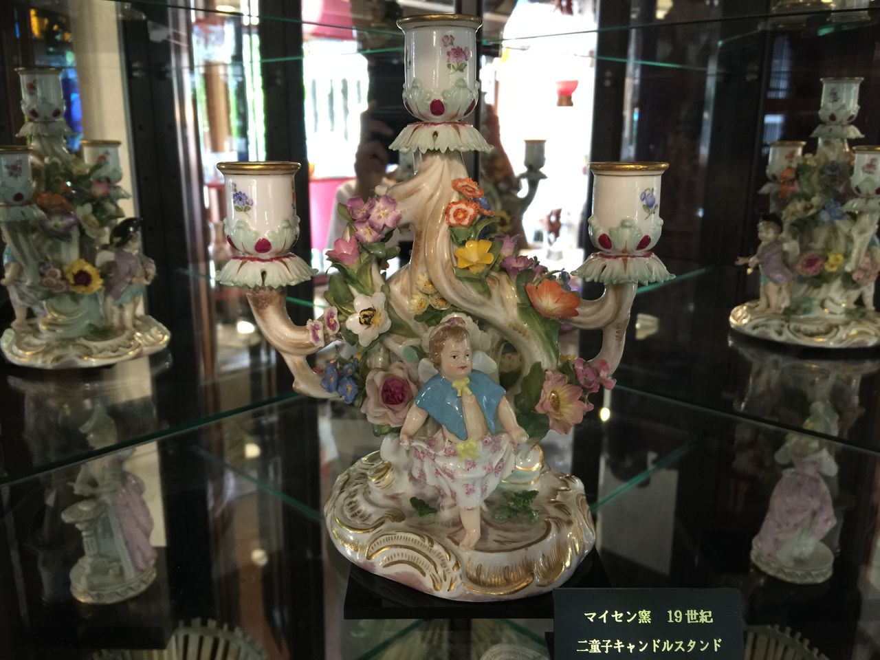 希少・美品】マイセン／星形 蝋燭 キャンドル スタンド／2点