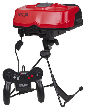 ゲーム機バーチャルボーイ（VIRTUAL BOY）