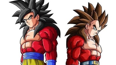 超サイヤ人4悟空ベジータ