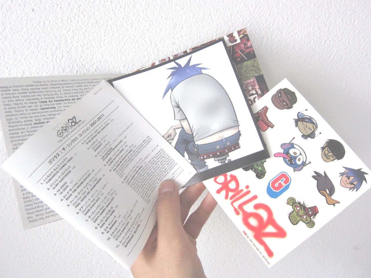 Gorillaz デビューアルバム LPレコード 美品 希少 UKオリジナル盤 Gorillaz デビューアルバム LPレコード 美品 希少 UKオリジナル