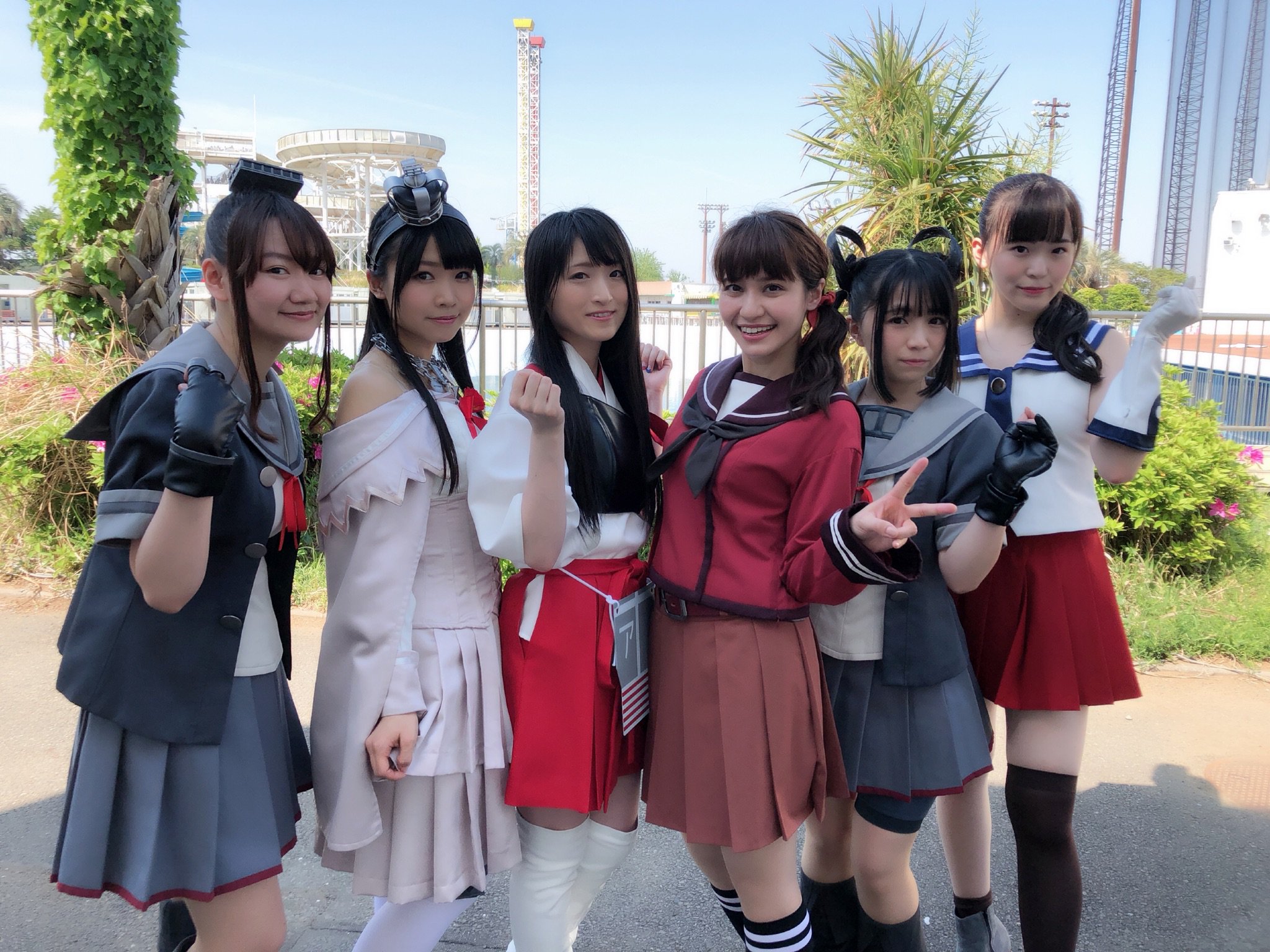 大坪由佳 藤田咲 野水伊織 山田悠希 タニベユミ 内田秀 中島愛 4月21日 22日の艦これのイベントにコスプレをして出演 声優メモ帳