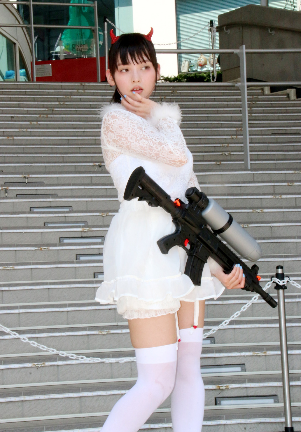上坂すみれ 猛暑のお台場で開催されたイベントで水鉄砲乱射 自身もびしょ濡れに 画像大量 声優メモ帳 上坂すみれ 猛暑のお台場で開催されたイベントで水鉄砲乱射 自身もびしょ濡れに 画像大量 声優メモ帳