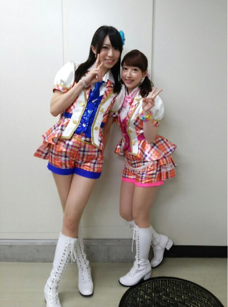 青木瑠璃子 アイドルマスター シンデレラガールズ 2ndライブのカッコいいオフショット 雑コラをtwitterで公開 声優メモ帳