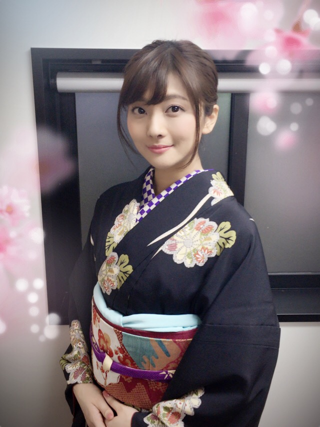 沼倉愛美 艶やかな黒の着物姿 声優メモ帳