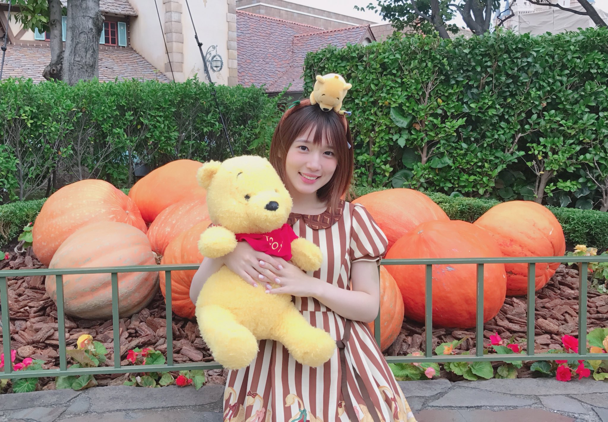 内田真礼 ハロウィンディズニーに行った様子 声優メモ帳
