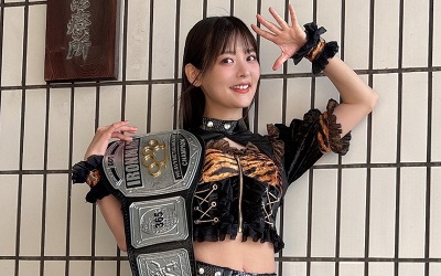 【上坂すみれ】プロレスデビュー戦でアイアンマン王座奪取！最後はビクトル式ヒザ十字固め！