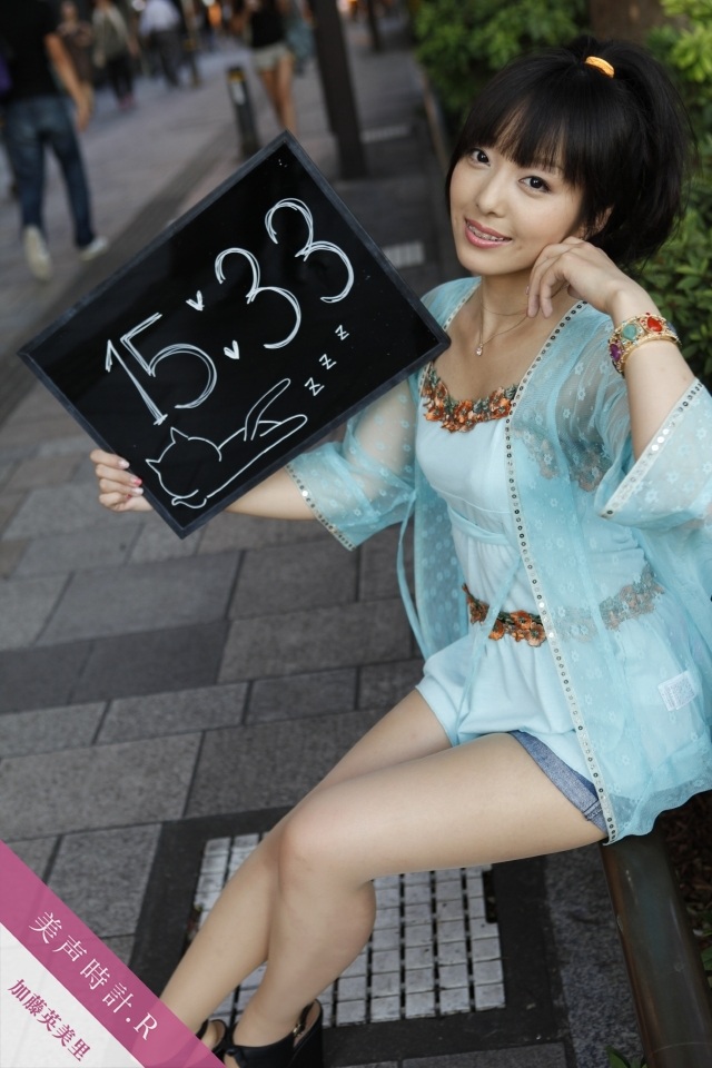 加藤英美里 セクシーえみりん 美声時計 R 声優メモ帳 加藤英美里 セクシーえみりん 美声時計 R 声優メモ帳