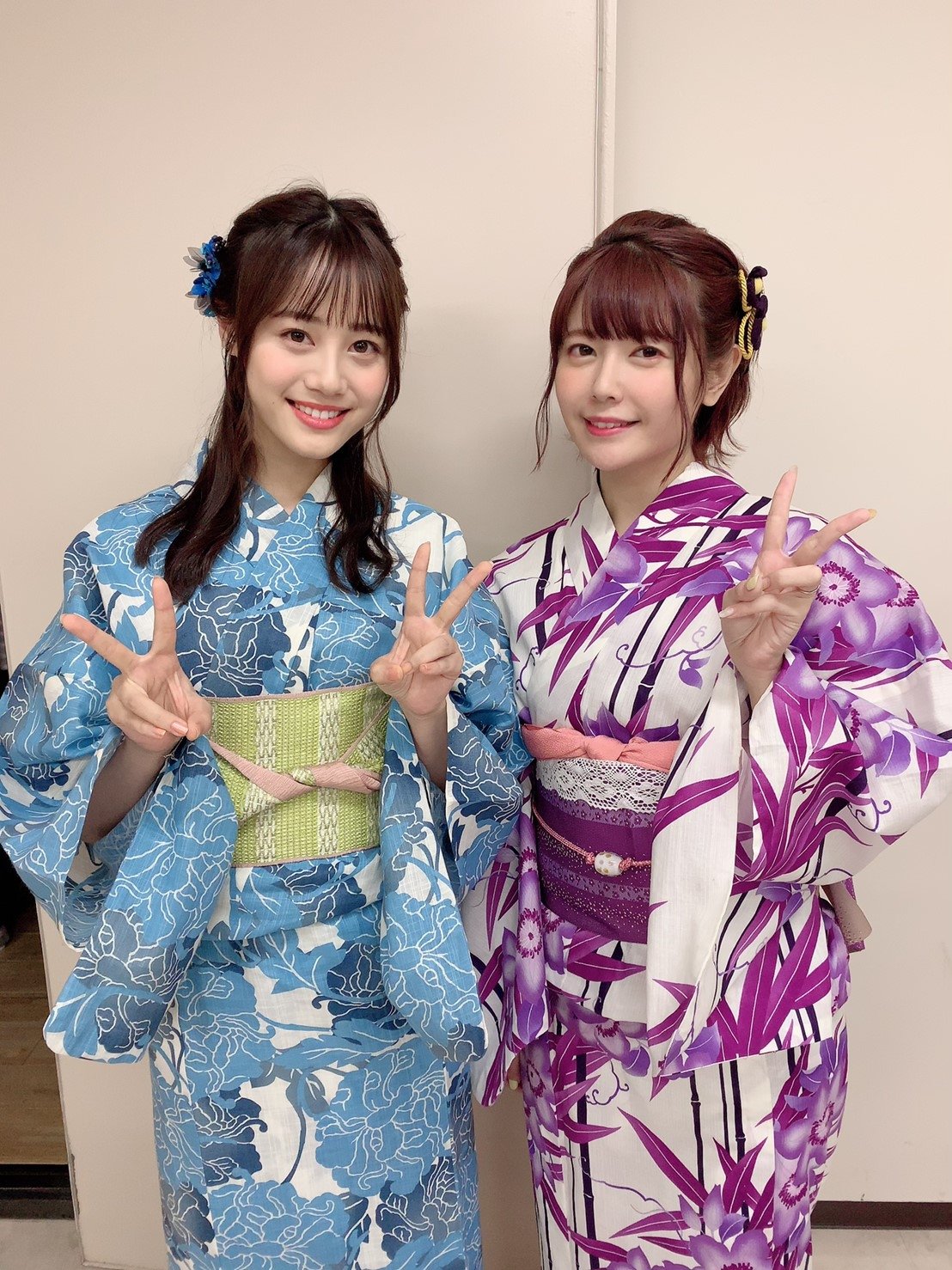 竹達彩奈 伊藤美来 五等分の花嫁 二乃 三玖風の浴衣姿でイベントに出演 声優メモ帳