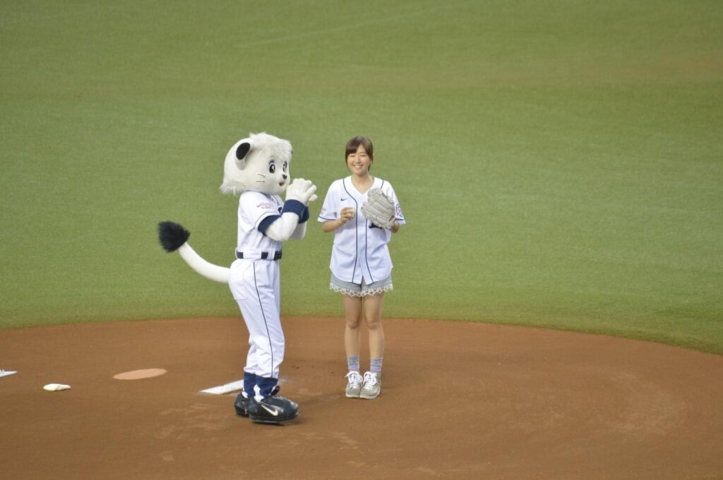 茅野愛衣 戸松遥 早見沙織 西武対楽天戦 劇場版 あの花 超平和ライオンズデー が終了 始球式や場内アナウンスで球場を盛り上げる 声優メモ帳