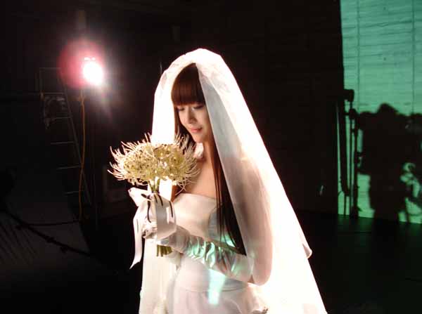 能登麻美子がウエディングドレス姿に 声優in 電脳山荘より 能登麻美子がウエディングドレス姿に 声優in 電脳山荘より